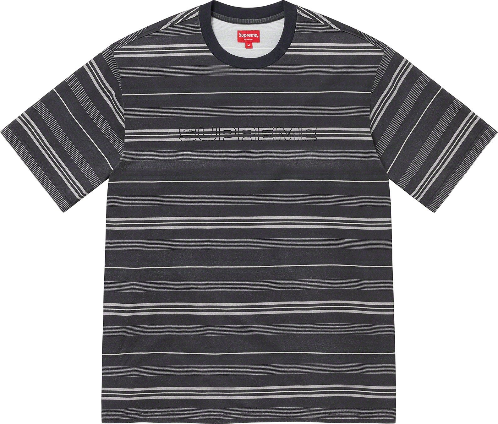 Dash Stripe S/S Top view 5